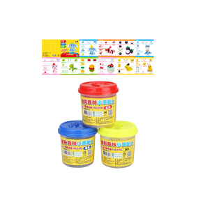 【現貨】黏土 小麥黏土 黏土玩具 玩具 樂彩森林小麥黏土大容量包裝3色 兒童 無毒黏土 興雲網購