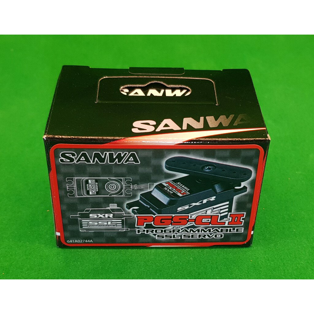 【車車共和國】SANWA PGS-CL II / PGS-CL2 SXR 金屬齒輪 高速型 數位無芯伺服機(短機身)
