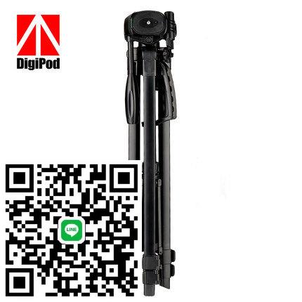 Digipod締傑 便攜三腳架TR452 單反相機三角架尼康佳能DV攝影支架