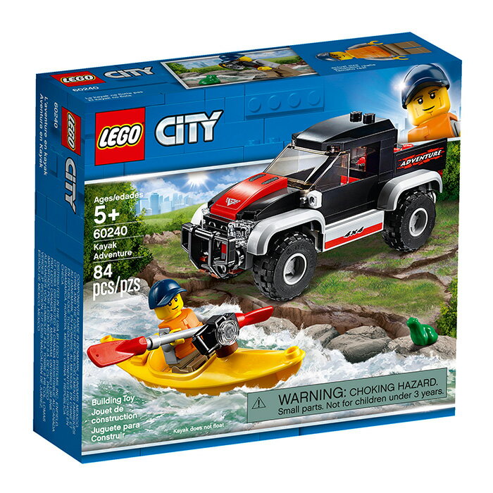 LEGO 樂高 City 城市系列 60240 獨木舟探險 【鯊玩具Toy Shark】