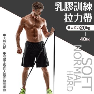 【H.Y SPORT】成功 SUCCESS S4734 專業用乳膠訓練拉力帶 40公斤 黑色 運動/健身/伸展
