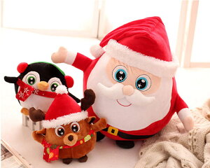 ✤宜家✤可愛創意聖誕老人抱枕布娃娃玩具 聖誕節禮物 (20cm)