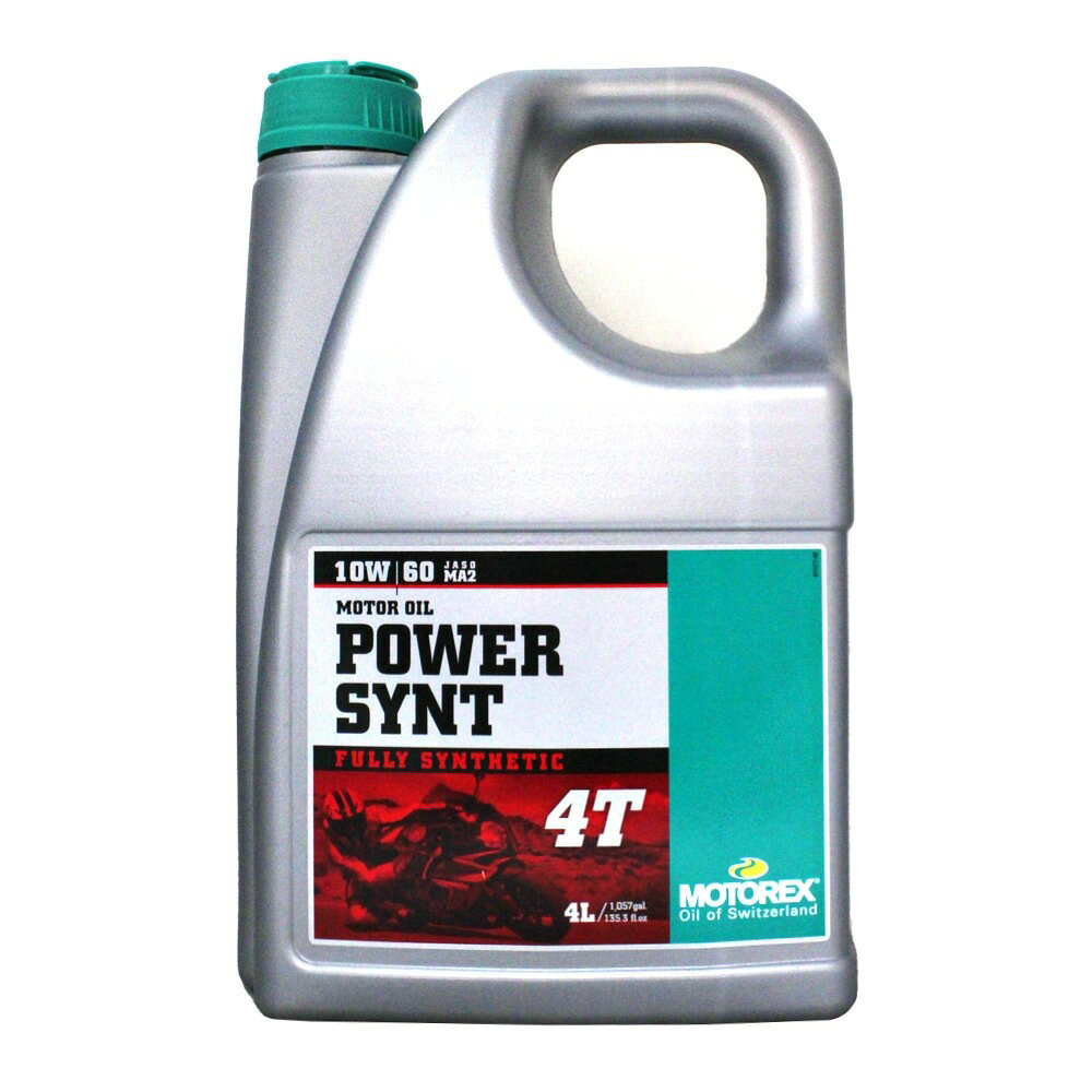 MOTOREX POWER SYNT 10W60 4T 全合成機油