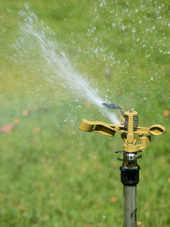 噴灌噴頭 自動旋轉噴淋360度綠化園林澆水 農業灌溉搖臂草坪噴水器