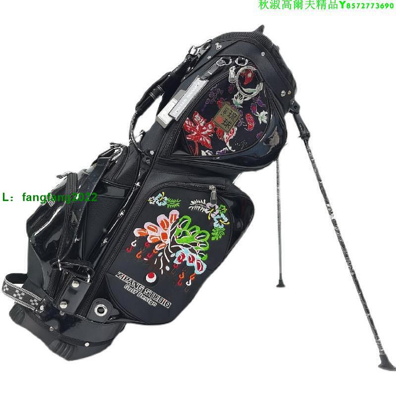 zipanstudio琉球高爾夫球包 尼龍支架包 櫻花golf裝備包 球桿袋
