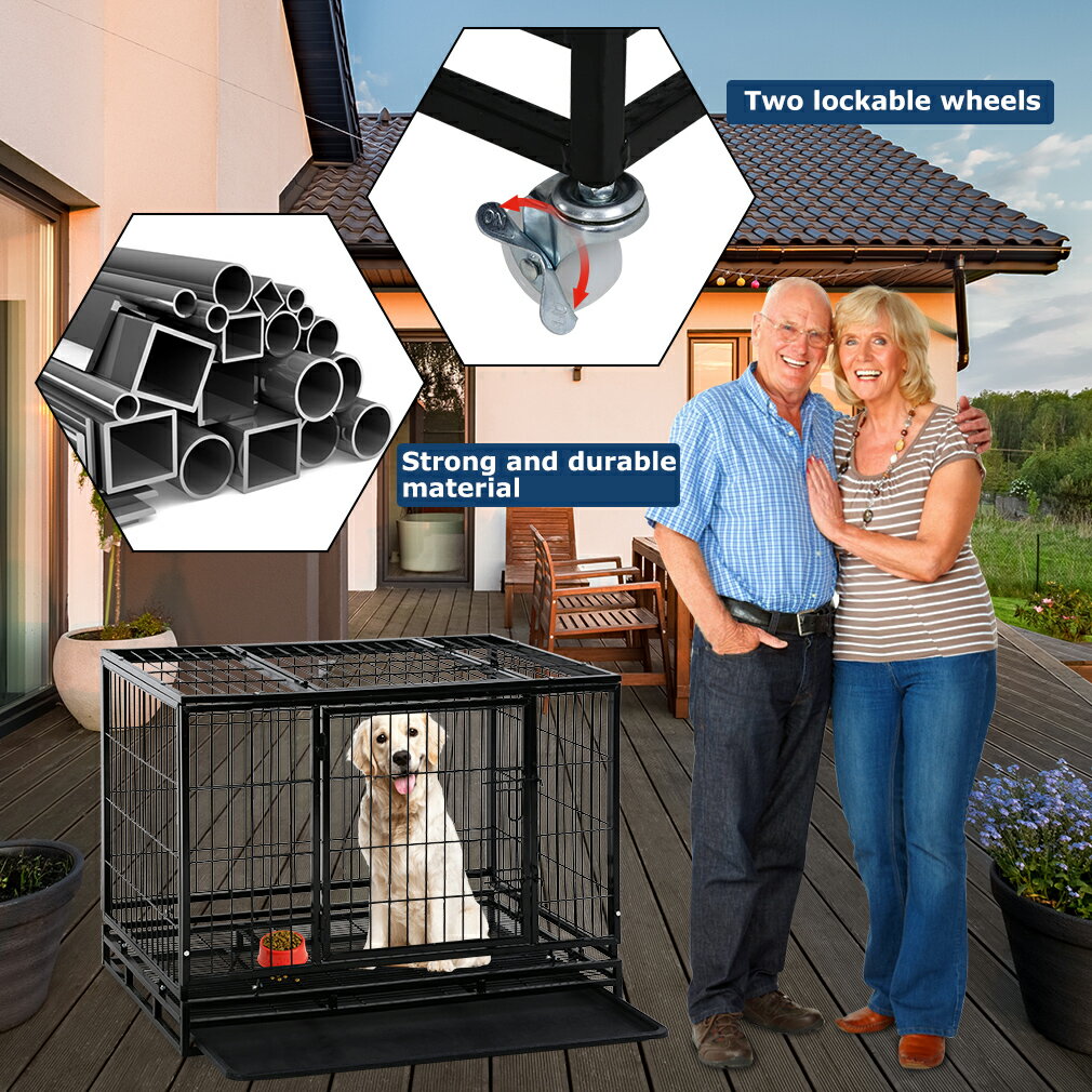 large dog cage pets at home