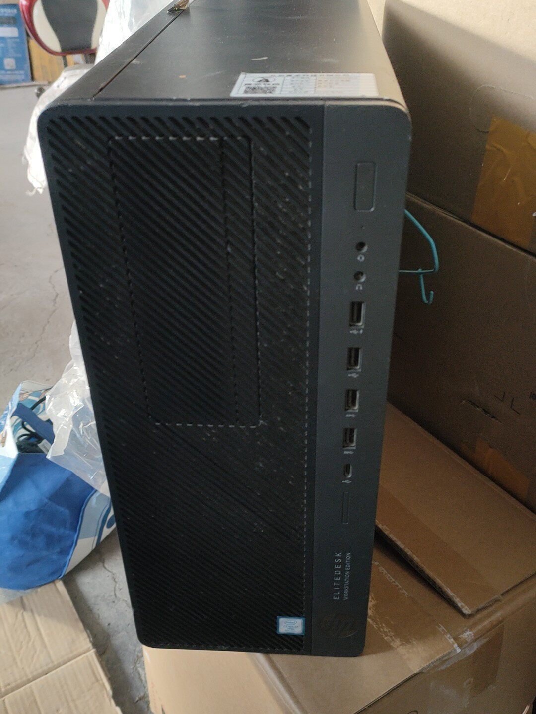 惠普 HP 800 G4 TWR 準系統 八代九代 CPU 2 M2 4 SATA 500W 電源 6 8 顯示卡供電 如圖成色 不含CPU 記憶體 硬碟 顯示卡