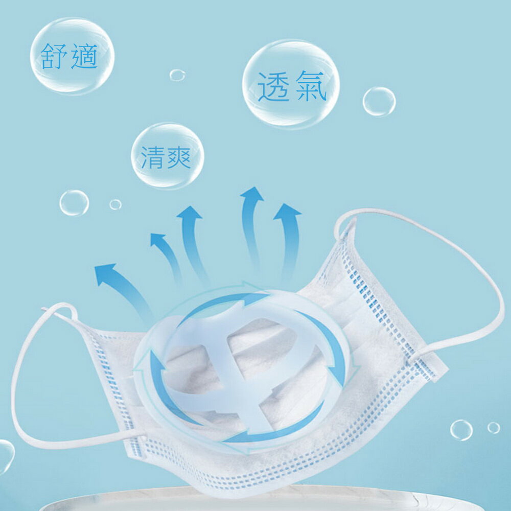 【10入】MS05二代立體超舒適透氣口罩內托支架