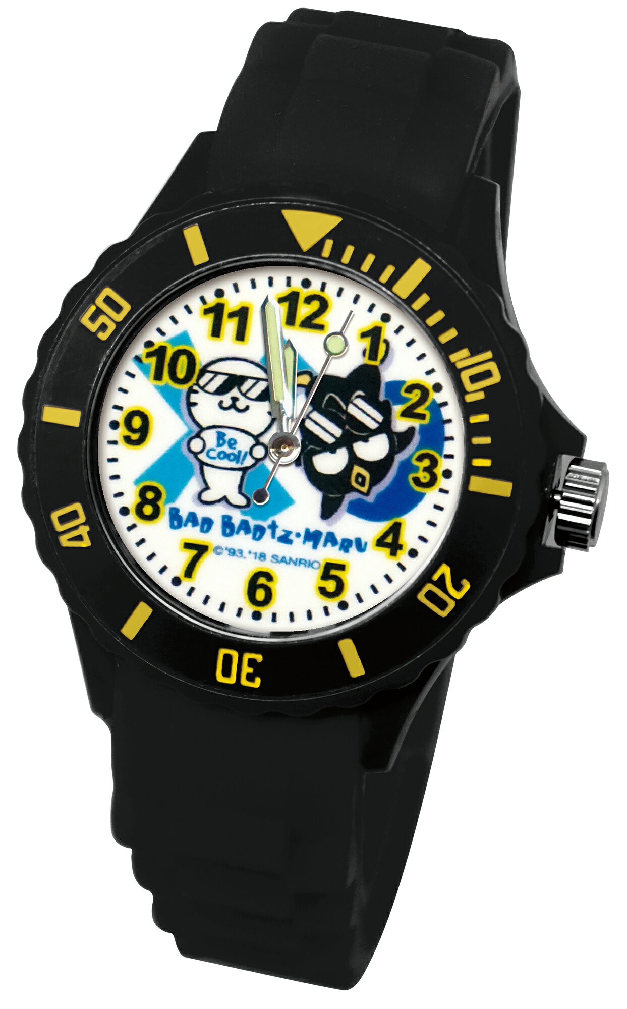 【免運】【兒童運動彩帶卡通錶】【酷企鵝】【台灣製造正版授權】【保固一年】5-12歲 兒童手錶 S7-1033B