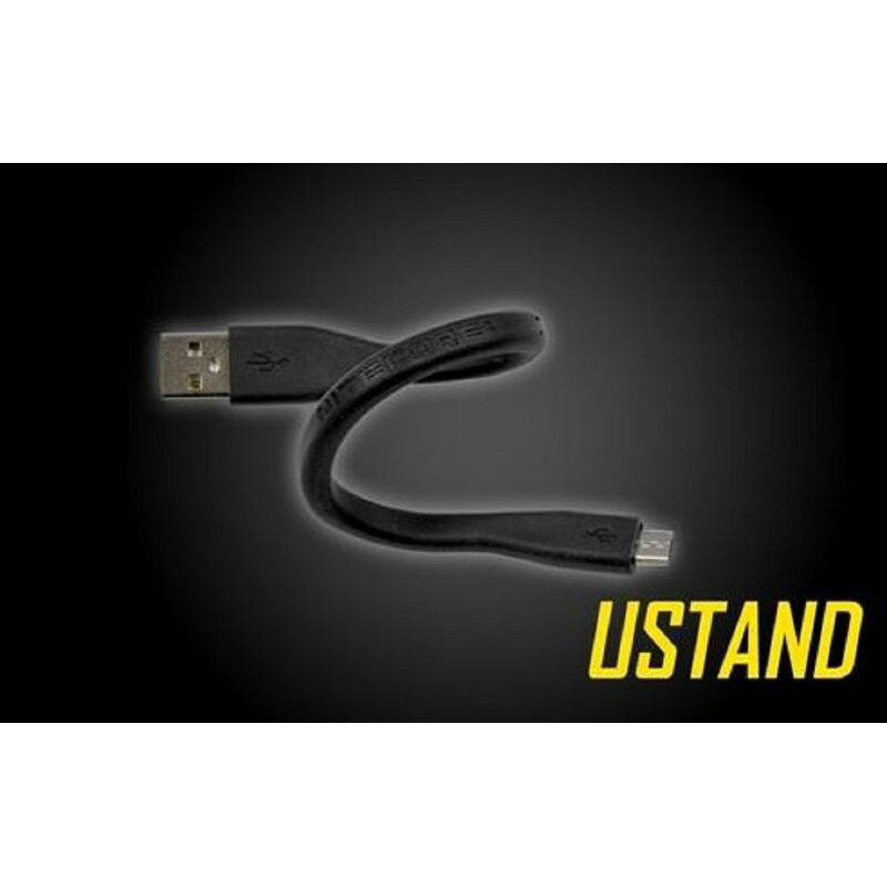 【電筒王 隨貨附發票 】NITECORE USB STAND 可彎曲 輕鬆定位 終極充電線 硬質充電線