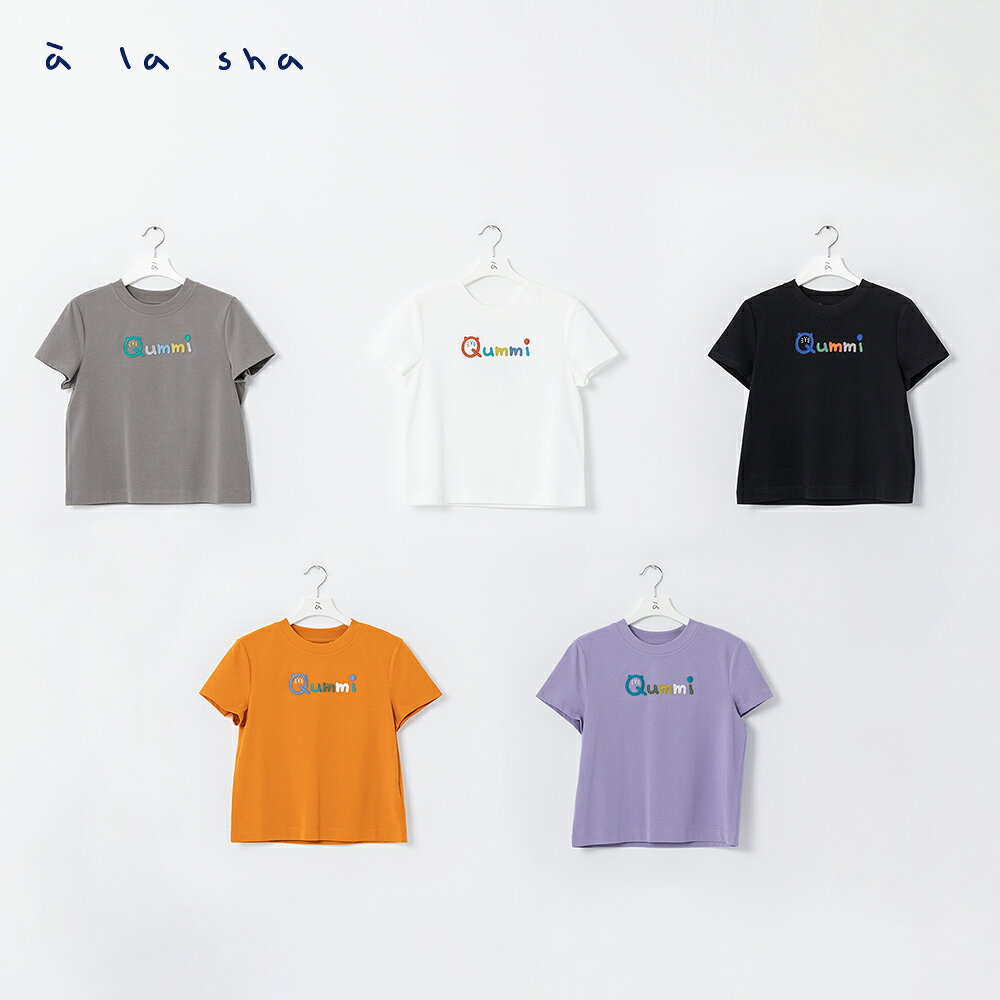 a la sha Qummi特殊刺繡T | a la sha直營店 | 樂天市場Rakuten