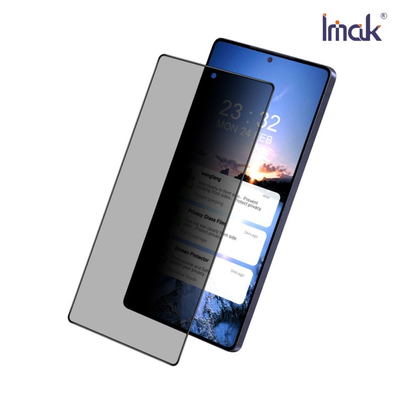隱私貼 Imak 艾美克 SAMSUNG 三星 Galaxy S25+ 防窺玻璃貼(可指紋解鎖) 玻璃膜 鋼化膜 螢幕貼 保護貼 防偷窺 【愛瘋潮】