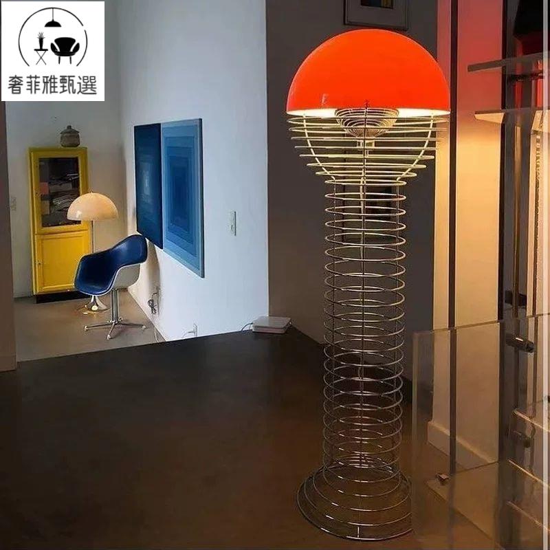 12h內出貨 立燈 落地燈 丹麥 Wire 中古包豪斯設計師款藝術彈簧燈泡狀客廳沙發臥室落地燈61SS公司貨