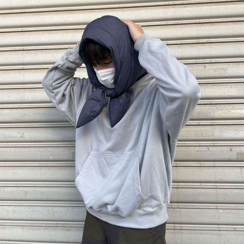 ANNAS 正韓羽絨棉蝴蝶結雷鋒帽 巴拉克拉法帽 遮耳帽 飛行帽 綁帶空氣感帽子 保暖耳罩 百搭小臉 5