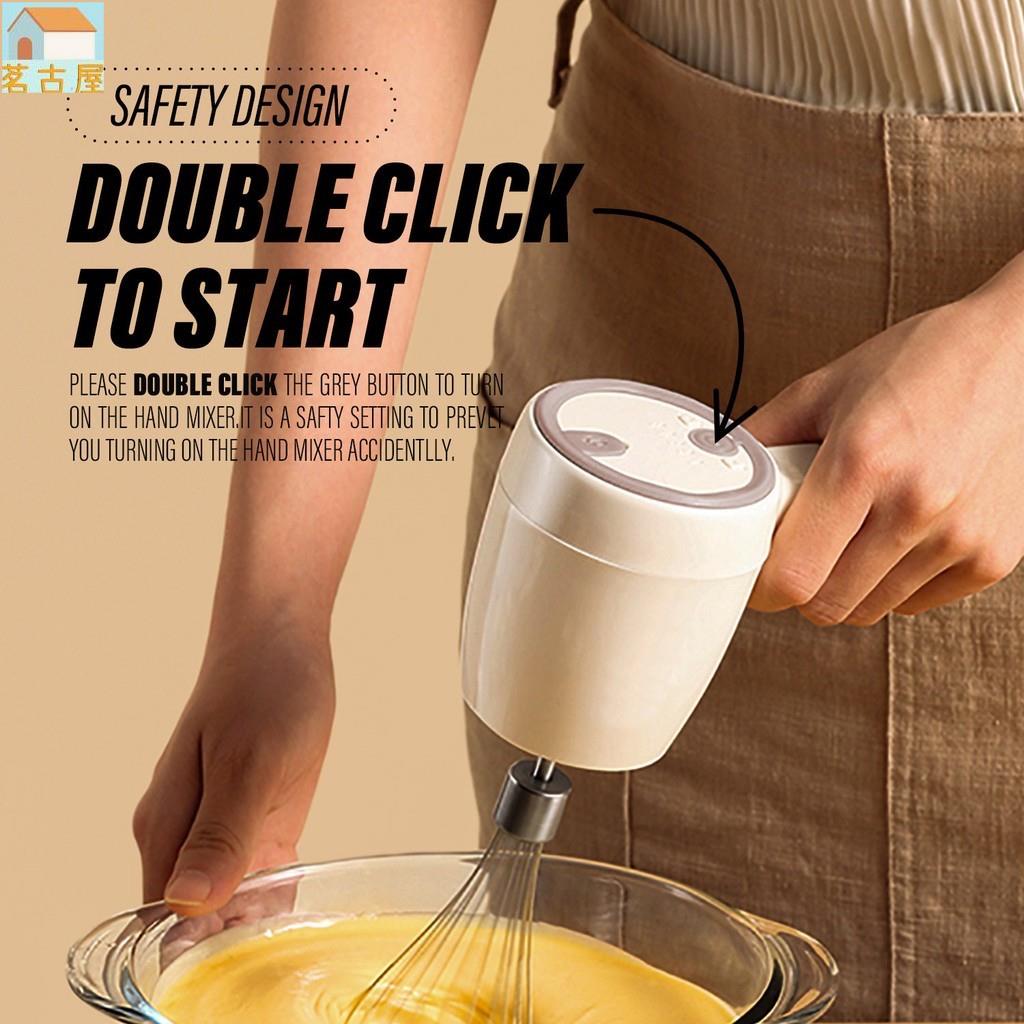 多功能迷你攪拌機電動食品手持式攪拌機攪拌機打蛋器自動奶油食品蛋糕烘焙麵團 1