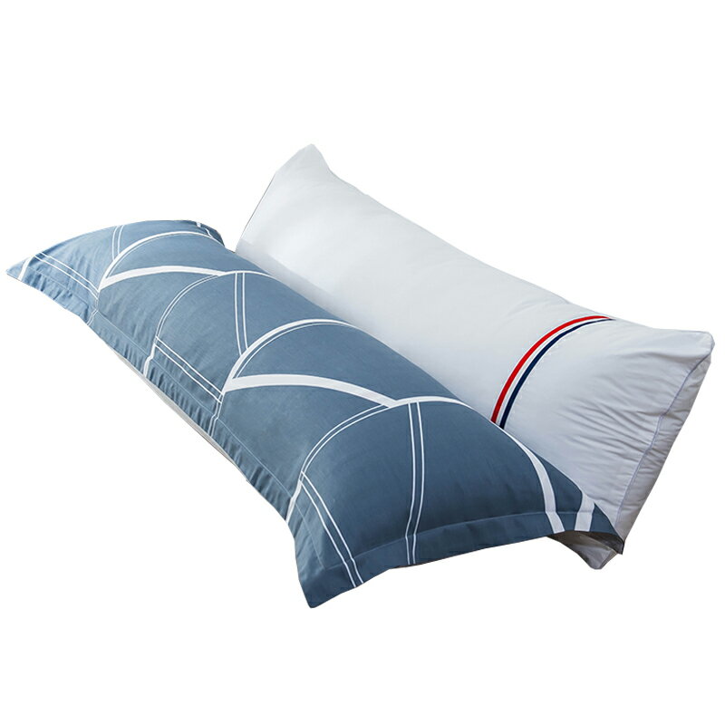 南極人全棉枕頭雙人護頸椎枕芯1.8米1.2m情侶枕一體純棉枕套家用
