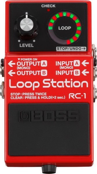 BOSS RC-1 Loop Station 樂句循環 效果器 RC-1【唐尼樂器】
