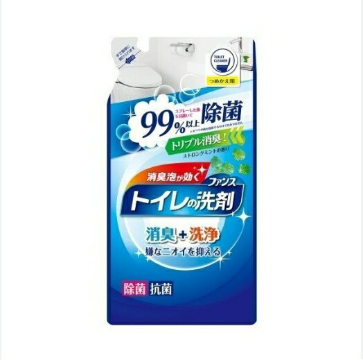 日本【第一石鹼】馬桶清潔噴霧泡沫補充包350ml