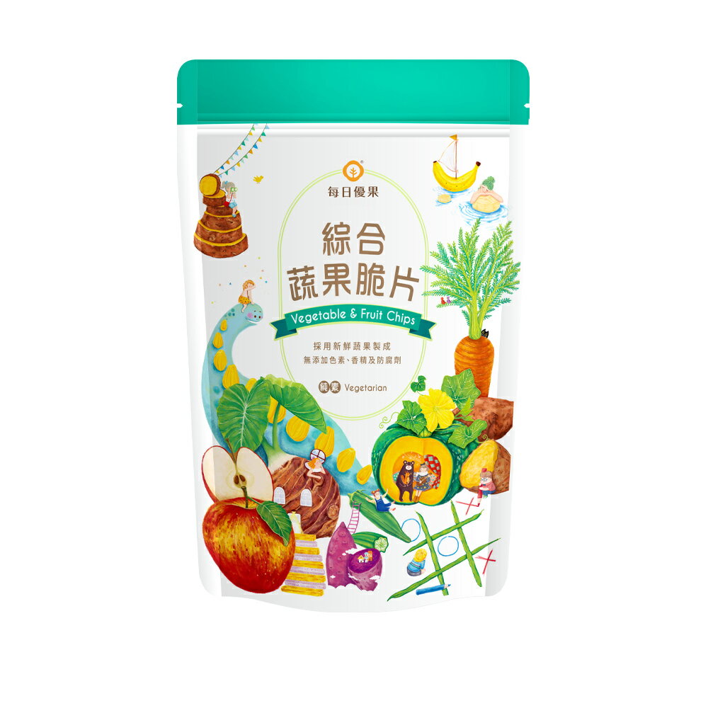 綜合蔬果脆片160公克【每日優果】 1