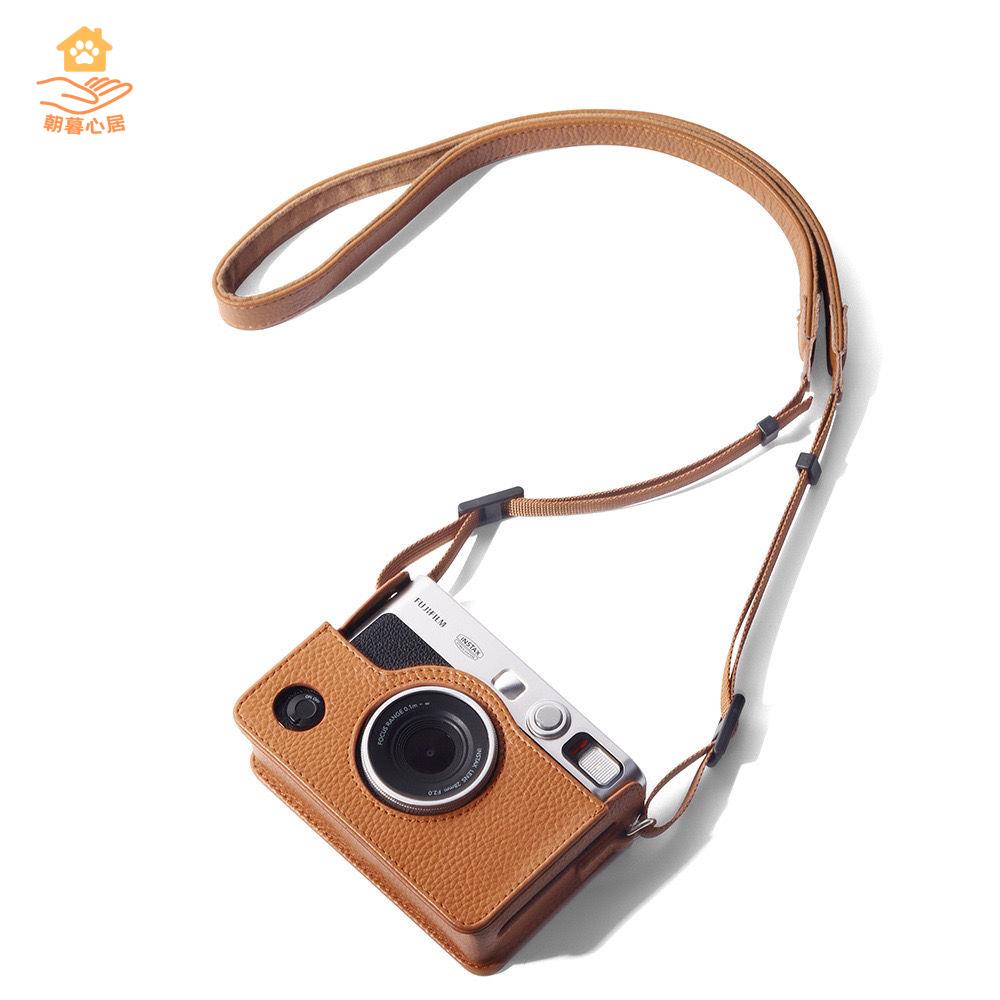 限時減免！相機保護套 相機保護殼 相機包 instax 拍立得mini EVO 真皮復古相機包 單肩包保護套攝影包 收納 特價出 現貨 開發票【hua3/15】