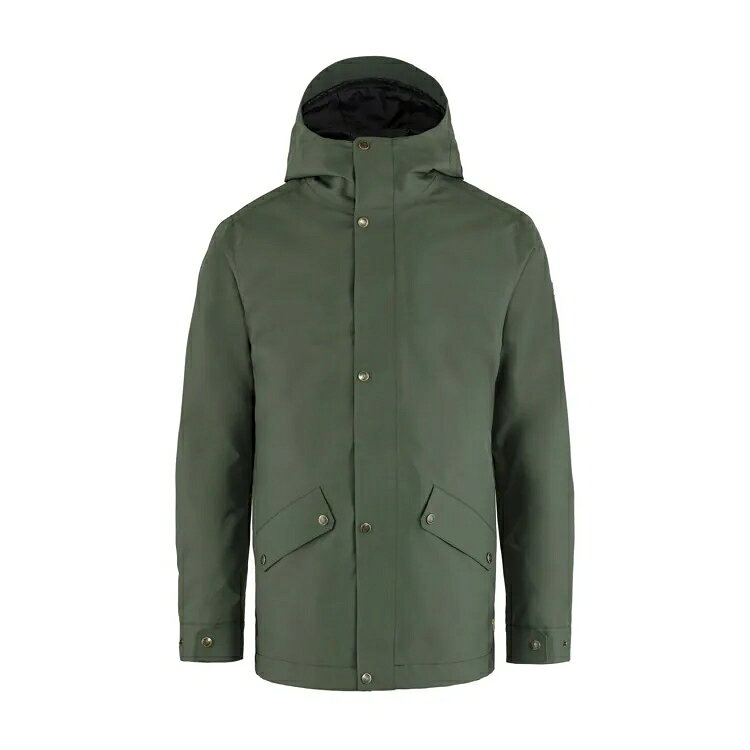 ├登山樂┤瑞典 Fjallraven小狐狸 Visby 3in1 防水填充夾克 男 # FR84130-662深森綠
