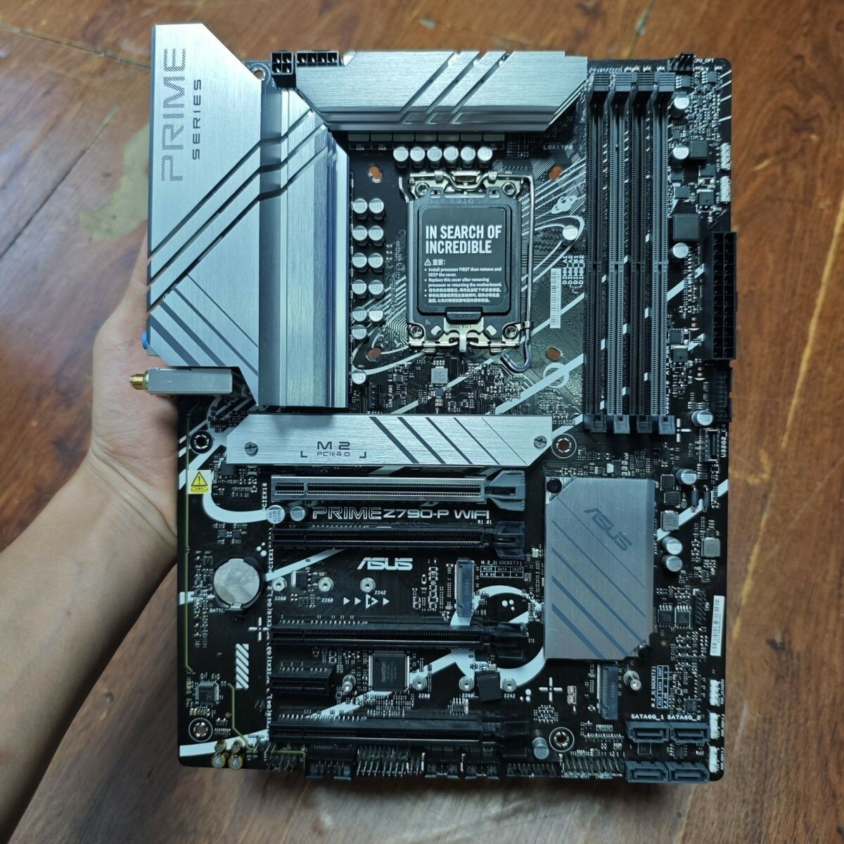 "二手 華碩 PRIME Z790-P WIFI D5 電競主機板 ATX大板 支援英特爾12-14代 CPU WIFI6 DDR5"