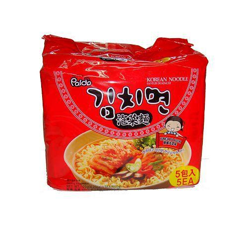 韓國PALDO高麗麵泡菜味120g*5包【愛買】
