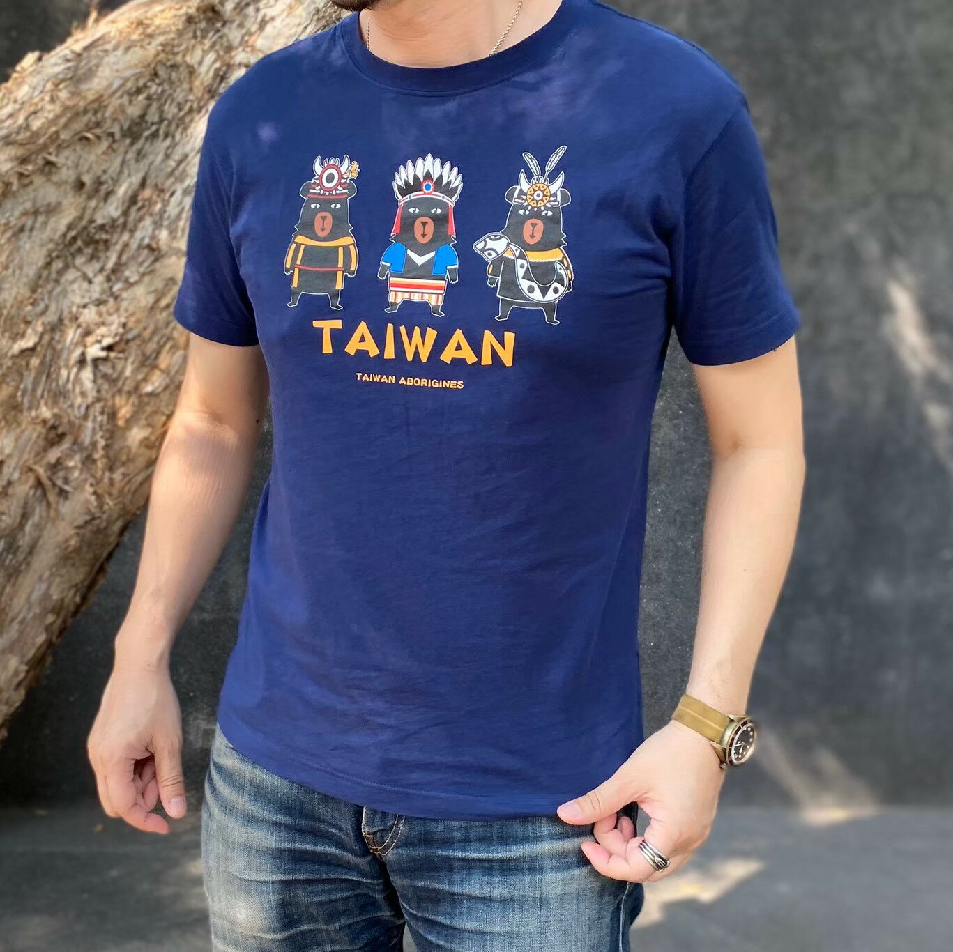 【仲夏周年慶】MILU台灣故事T-Shirt /喔熊原住民短袖T恤 / 純棉台灣製 Taiwan