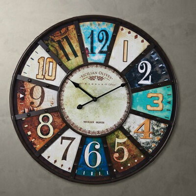 時鐘 藝術掛鐘-歐式復古鐵藝外框創意壁鐘3色72z1【獨家進口】【米蘭精品】