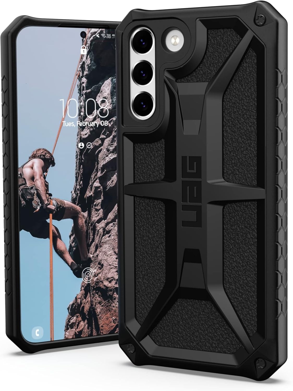 [6美國直購] UAG Galaxy S22 Plus 6.6吋 黑 (1入) 手機殼 保護殼 Monarch URBAN ARMOR GEAR