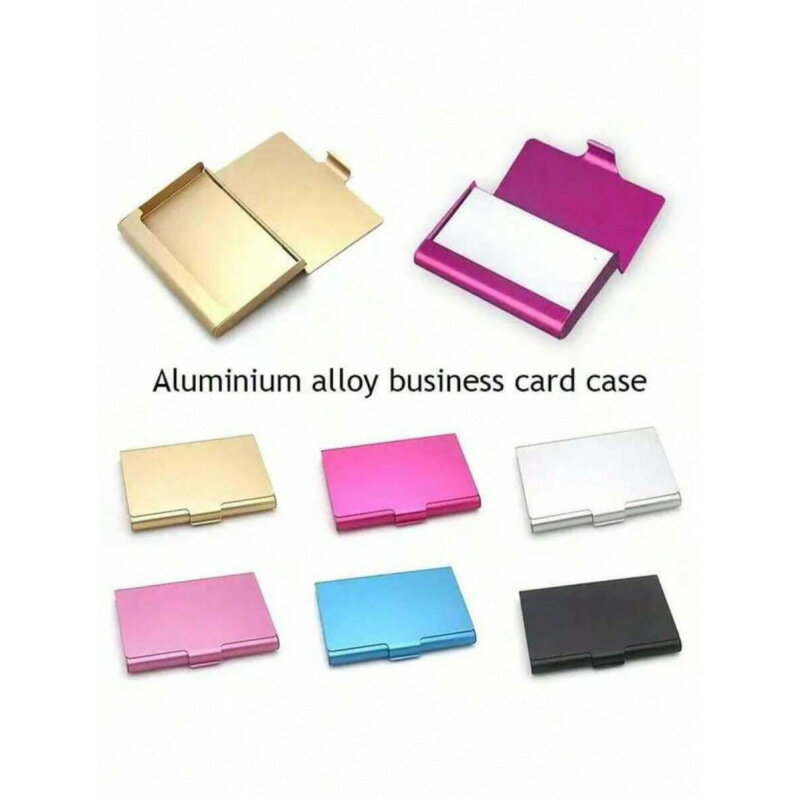新款Card Box Aluminum Alloy Business Card Box