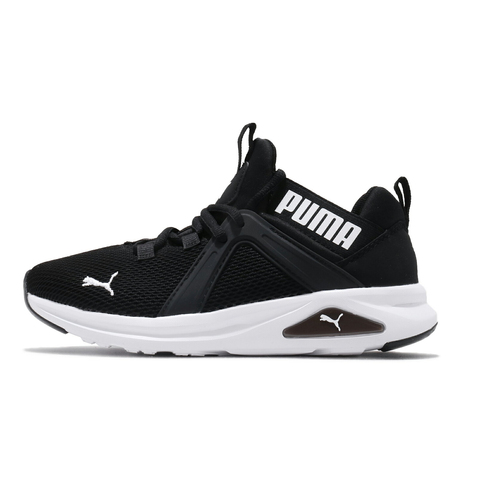 Puma 慢跑鞋 Enzo 2 Wns 女鞋 黑 白 輕量 透氣 舒適 避震 運動鞋 基本款