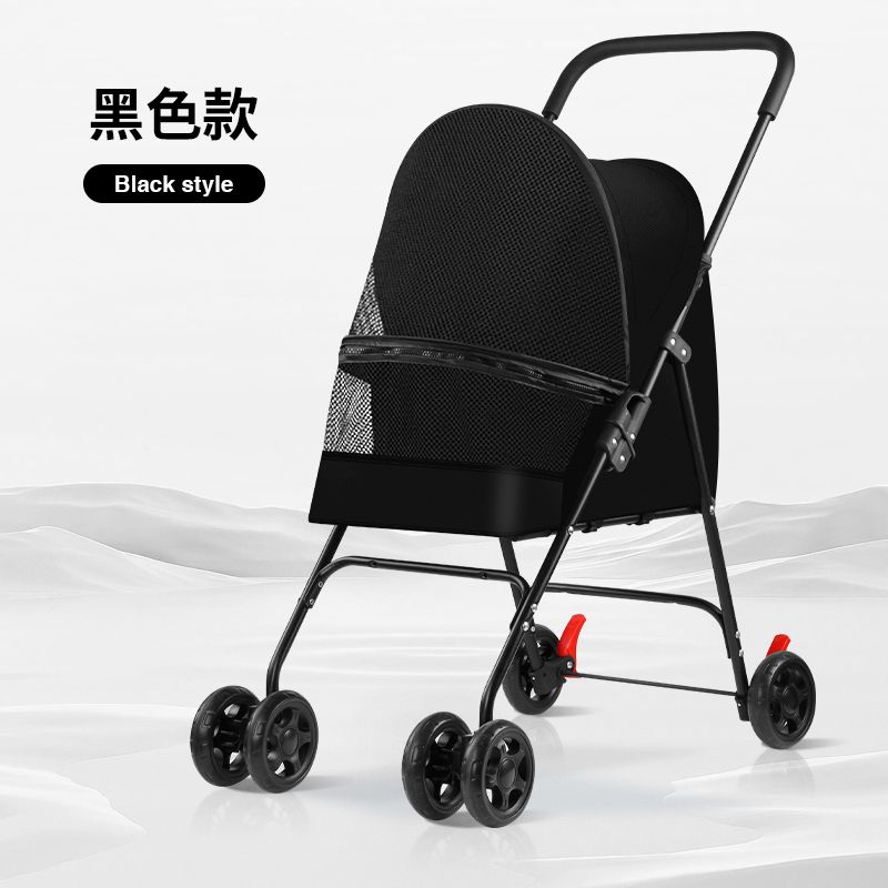 【台灣公司 可開發票】大型犬寵物推車寵健寶輕便寵物推車可折疊分離中小型犬貓外出 0