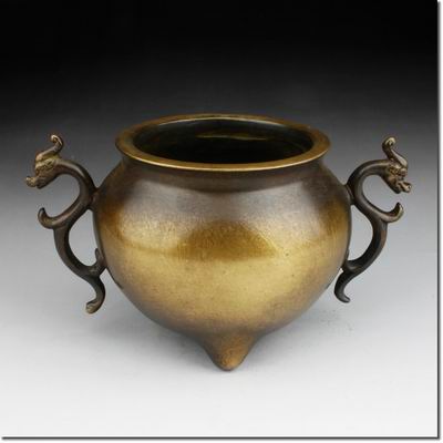 【香道香爐-宣德爐-860款-1款/組】銅鑄蘇工精品線香用佛教用品銅質工藝品擺件多款可選(不含底座)-30082