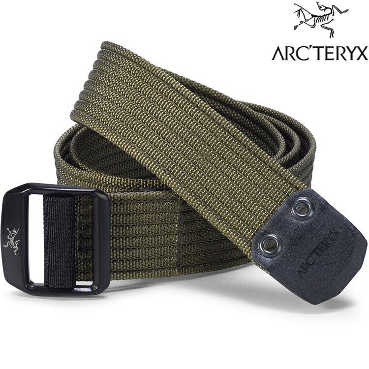 Arcteryx 始祖鳥 Conveyor Belt 尼龍休閒腰帶 29171/X000005521 Tatsu 龍紋綠
