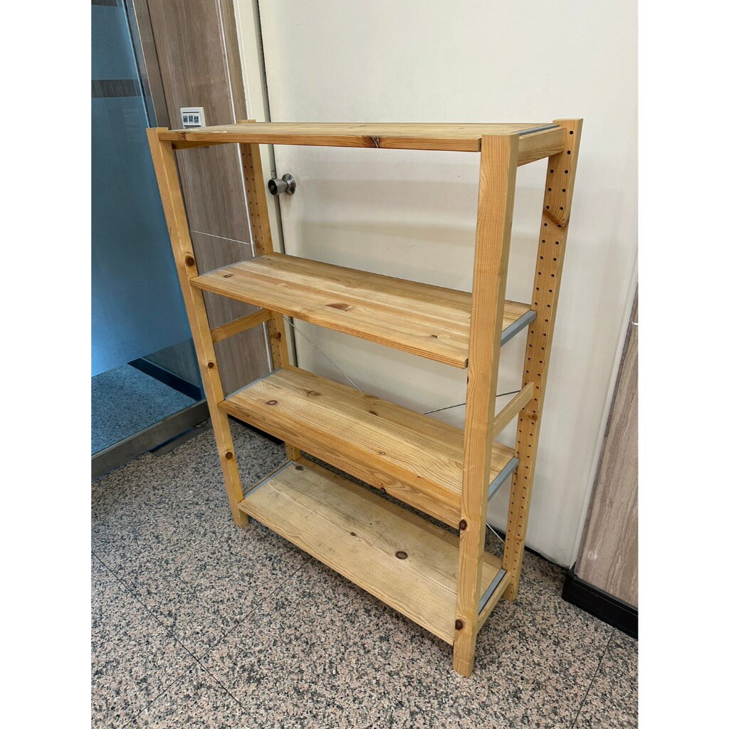 IKEA層架 多用途四層置物架 89X50X124  /展示架/置物架/儲藏室收納架/二手層架 5