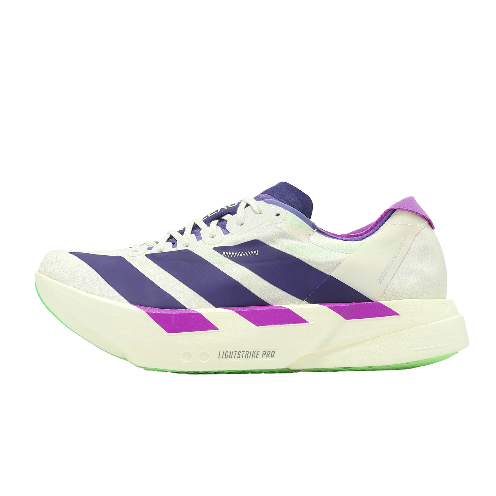 adidas 愛迪達 競速跑鞋 Adizero Adios Pro 4 M 男鞋 白 緩震 運動鞋 JR1656