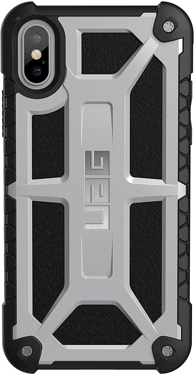 【美國代購-現貨】UAG iPhone Xs / X [5.8英寸 Pathfinder輕盈堅固 用防摔外殼 白金色
