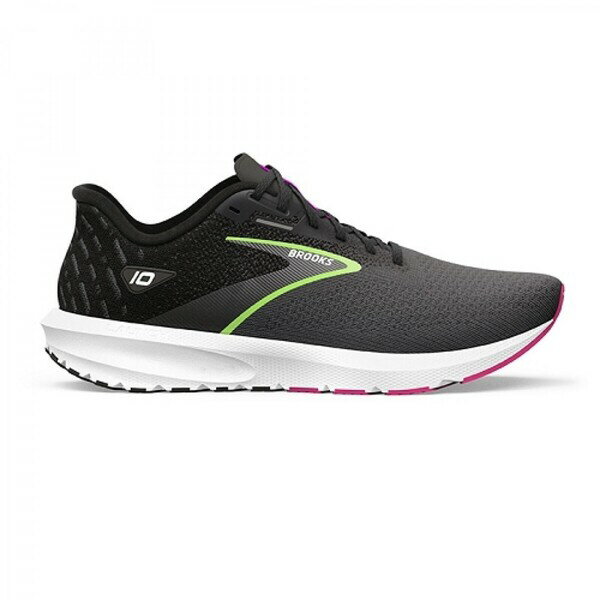Brooks Launch 10 [1203981D074] 女 慢跑鞋 發射系列 競速跑鞋 推進加速 寬楦 黑