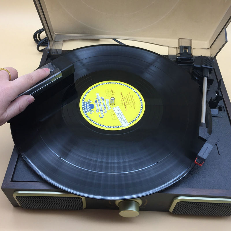 唱片電唱機留聲機黑膠唱機清潔刷LP黑膠唱片靜電刷除塵清潔劑套裝