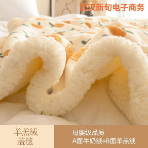 毯子冬天加厚冬季嬰兒童小毛毯雙層羊羔珊瑚絨被雙人超厚沙發蓋毯