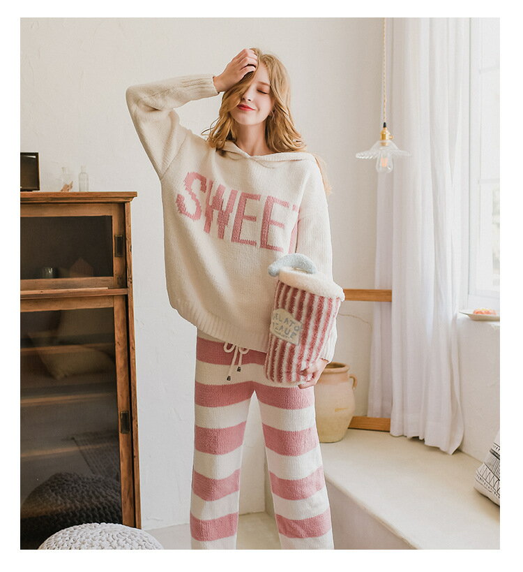 美琪 舒適好眠 편안한 잠秋冬新品 日式長袖絨軟綿綿睡衣家居服
