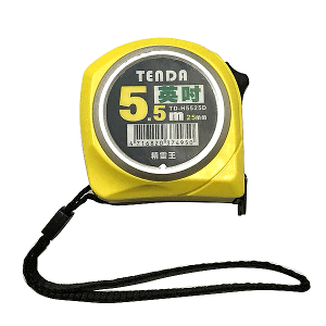 [台灣製] 黑熊牌 TENDA 精靈王 捲尺 5.5Mx25mm (英吋+公分) TD-H5525D