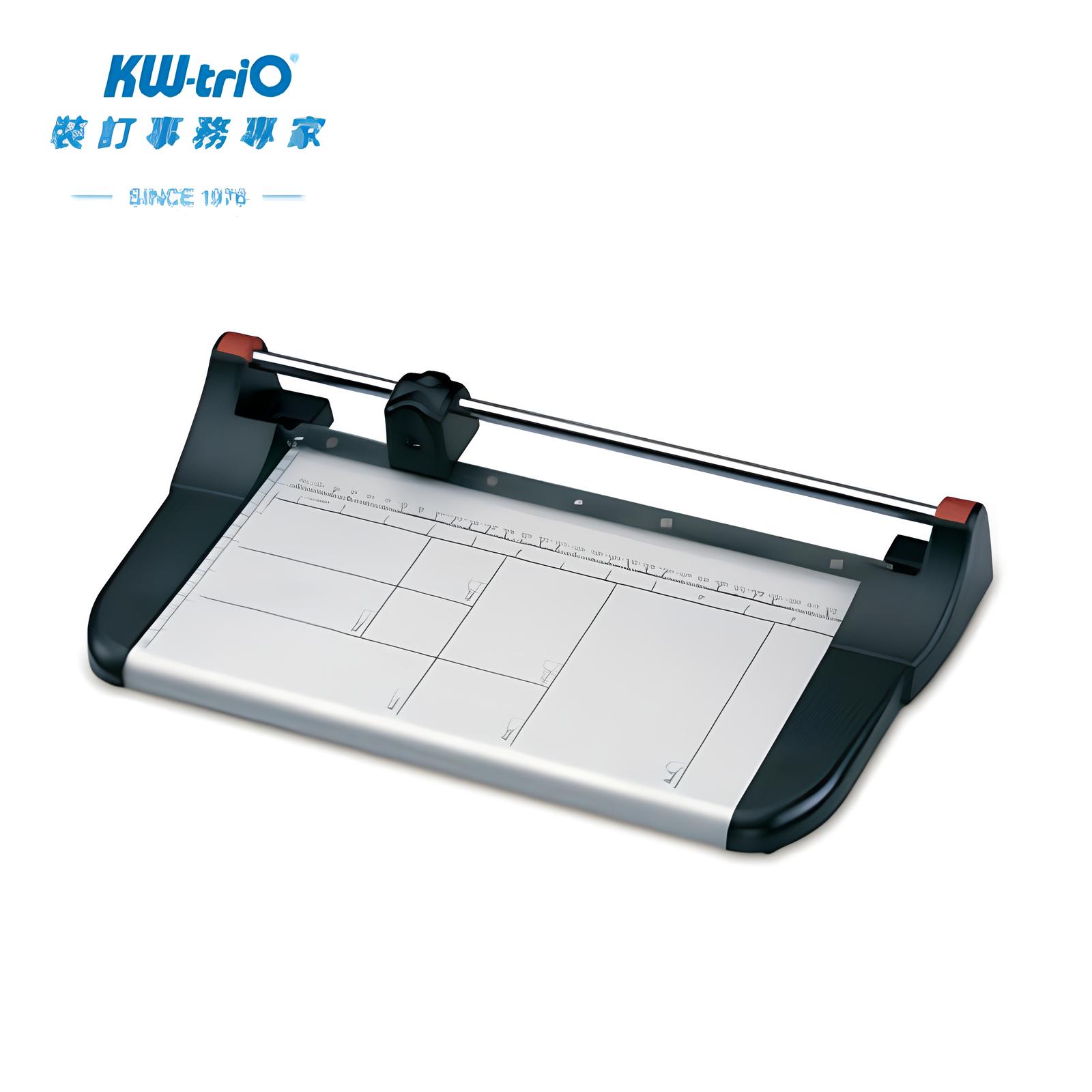 KW-triO 13016  A4相片文件圓盤式裁紙機 切割器 切紙機 裁紙器 裁紙刀