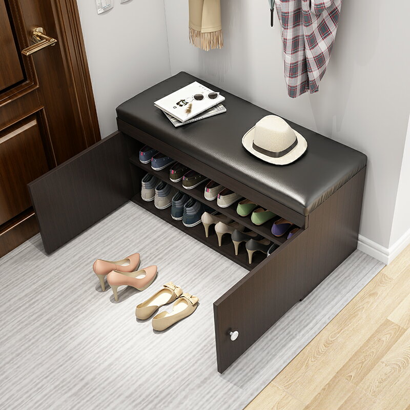 鞋架 簡易 門口 室內 家用 省空間 結實耐用 經濟型 換鞋凳 可坐式 鞋櫃