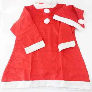 小女孩聖誕服 聖誕衣 聖誕老公公服裝(小孩裝)/一組入(促200)~佳YF6475
