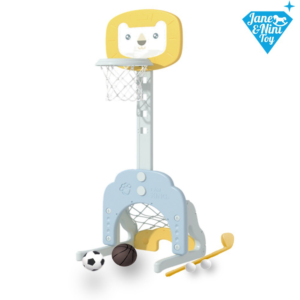 【JN.Toy】3合一多功能運動籃球架(獅子)