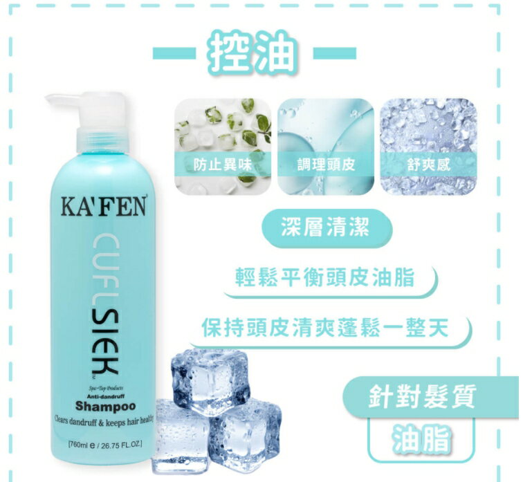 KAFEN 卡氛 還原酸蛋白控油洗髮精 鎖色洗髮精 760ml【櫻桃嚴選】 3 KAFEN 卡氛 還原酸蛋白控油洗髮精 鎖色洗髮精 760ml【櫻桃嚴選】 3