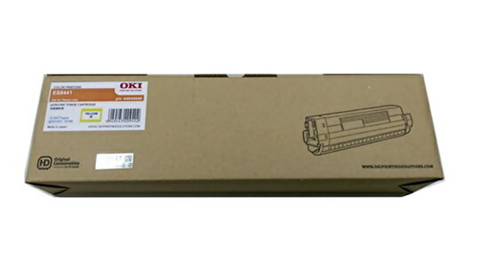 OKI 44844549原廠黃色碳粉匣 適用:OKI ES8441