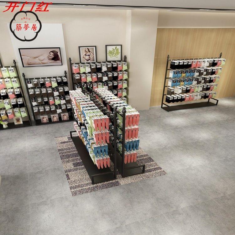 免運 工廠直銷 內衣收納架 服裝店收納架 展示架 貨架 內衣襪子展示架盒裝內褲貨架手套飾品展示架靠墻落地掛架多功能店長推薦/特惠 工廠現貨出 特價出 全館折扣 售後保障 zm5319 1